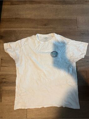 O'Neill White Short Sleeve Crew T-Shirt with Chest Logo